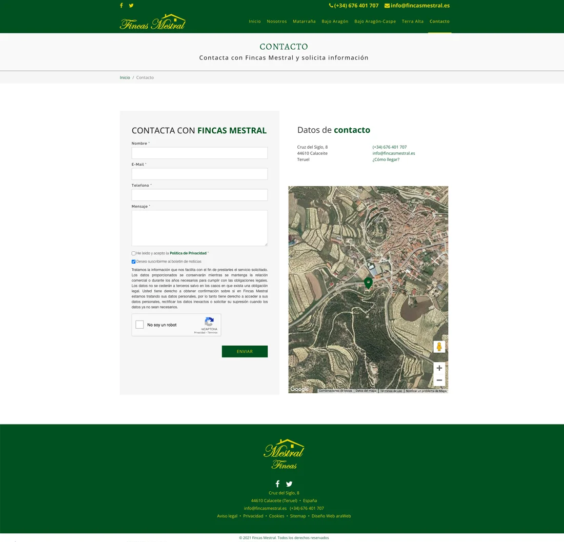 diseño página web Teruel