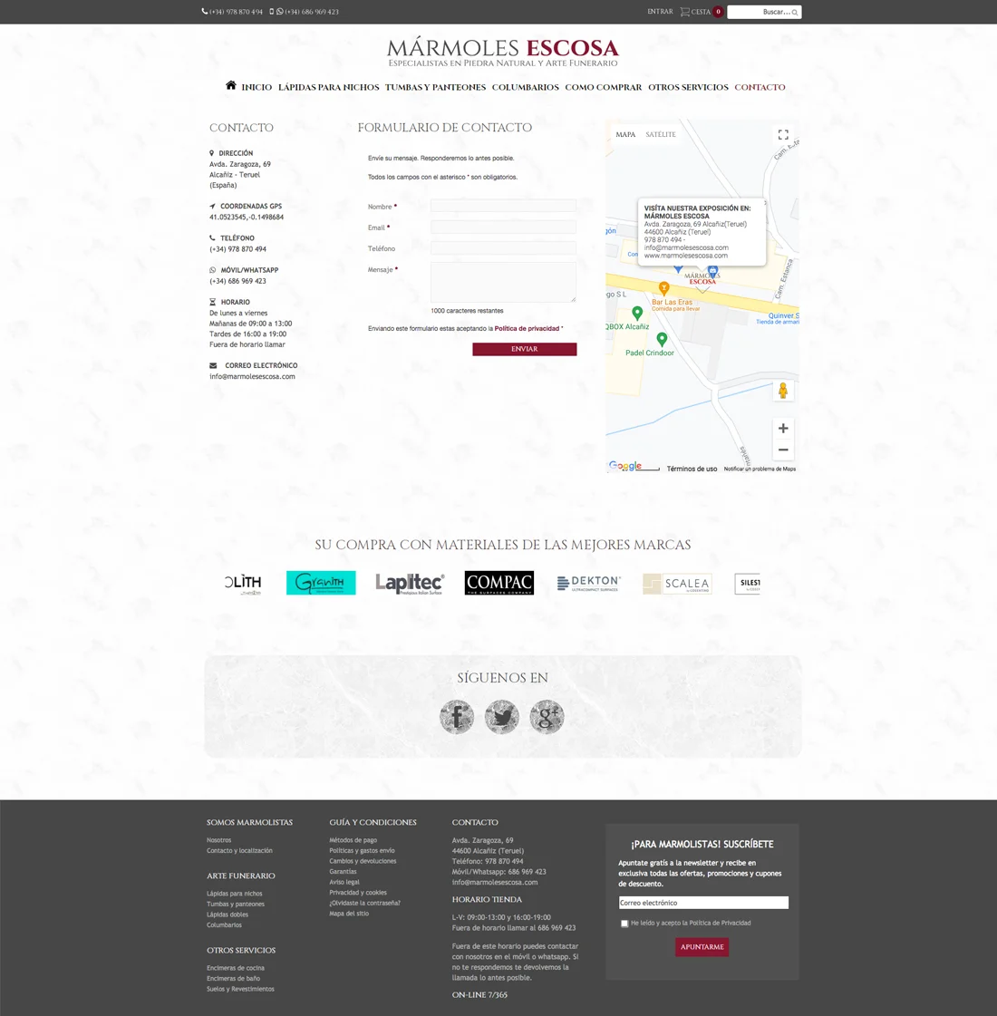 diseño web empresa Teruel