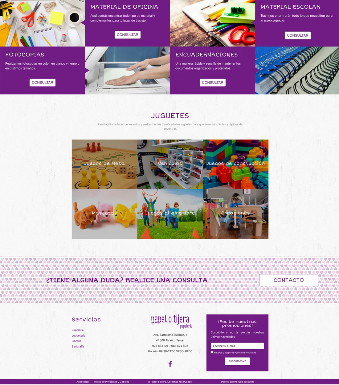 diseño página web Teruel